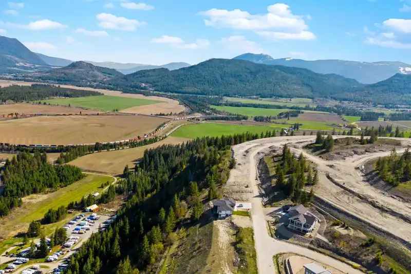 Aerial view of the Highlands Phase 3 development above Blind Bay